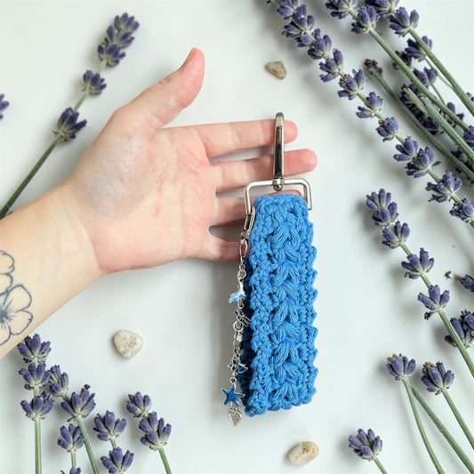Puff Stitch Crochet Wristlet